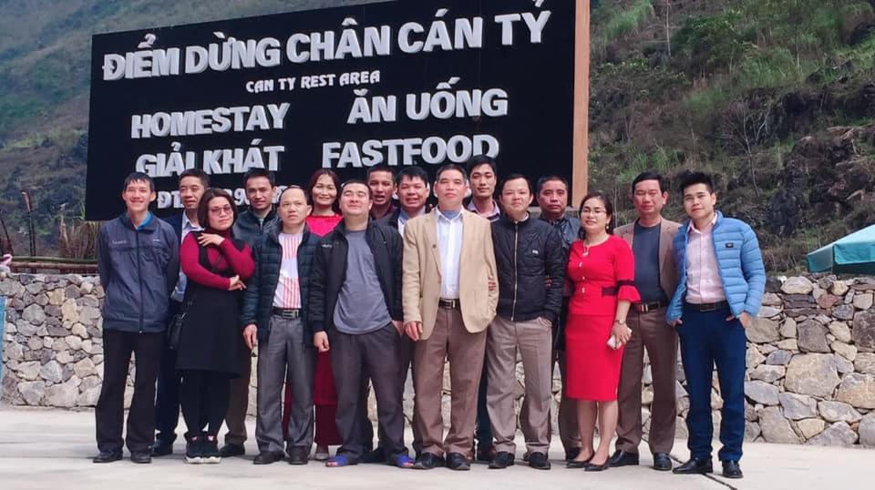 Diem Dung Chan Can Ty Ha Giang Exteriör bild