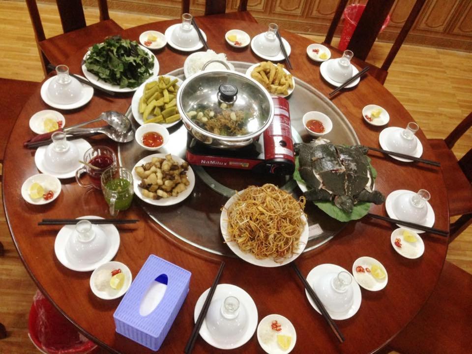 Diem Dung Chan Can Ty Ha Giang Exteriör bild